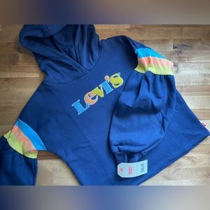 Girls Levi’s cropped hoodie (Size L)